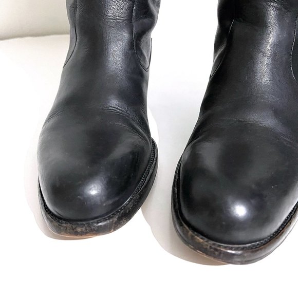 SARTORE Paris Made in Italy Leather Riding Boots - Picture 12 of 17